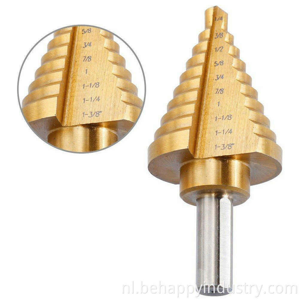 draper step drill bit